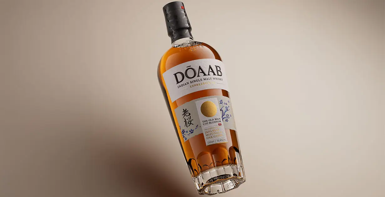 Globus Spirits Unveils First Indian Single Malt Whisky Matured In Mizunara Casks - Indian Review