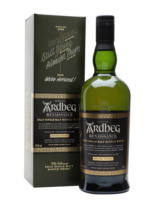 Ardbeg 1998 Renaissance Islay Single Malt Scotch Whisky - Single Malt Review