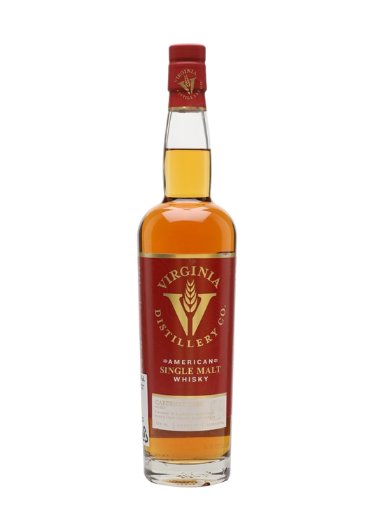 Virginia Distillery Co Cabernet Cask Select Single Malt Whisky American Whisky - Single Malt Review