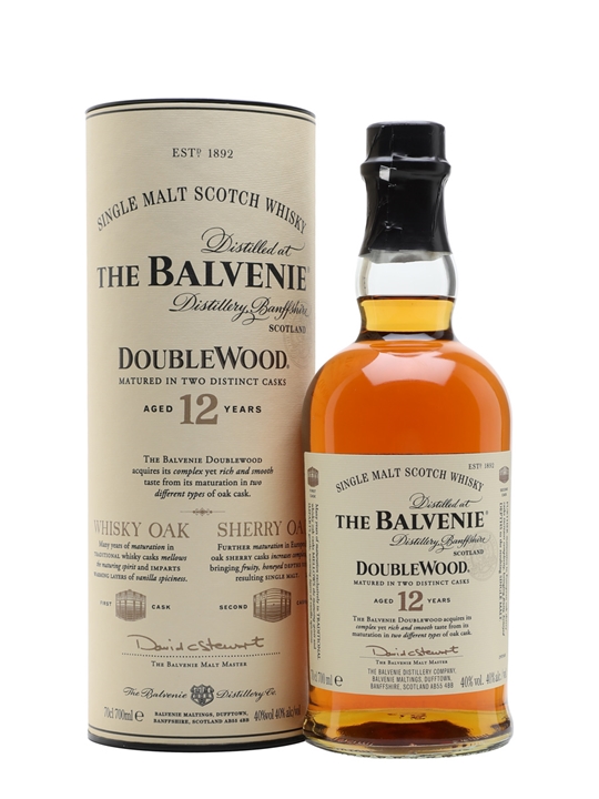 Balvenie 12 Year Old DoubleWood Speyside Single Malt Scotch Whisky - Single Malt Review