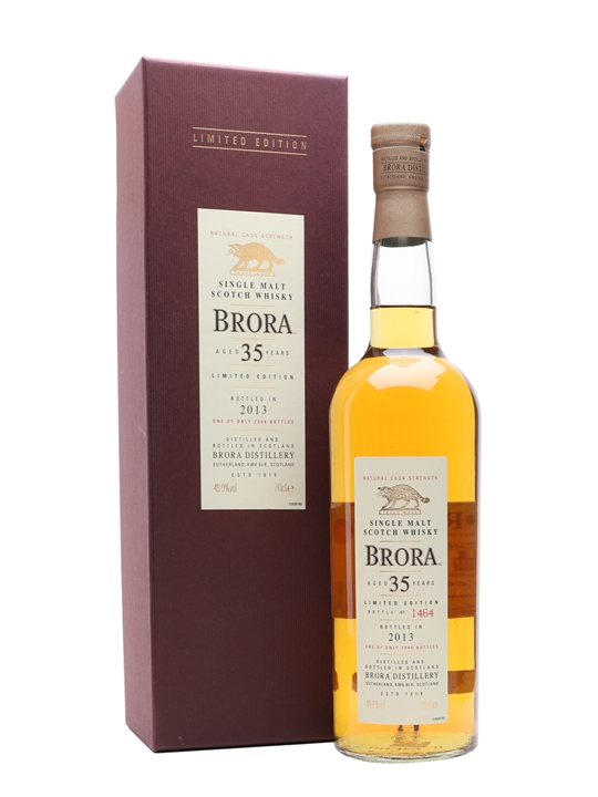 Brora 35 Year Old / 12th Release (2013) Highland Whisky - Highland Review