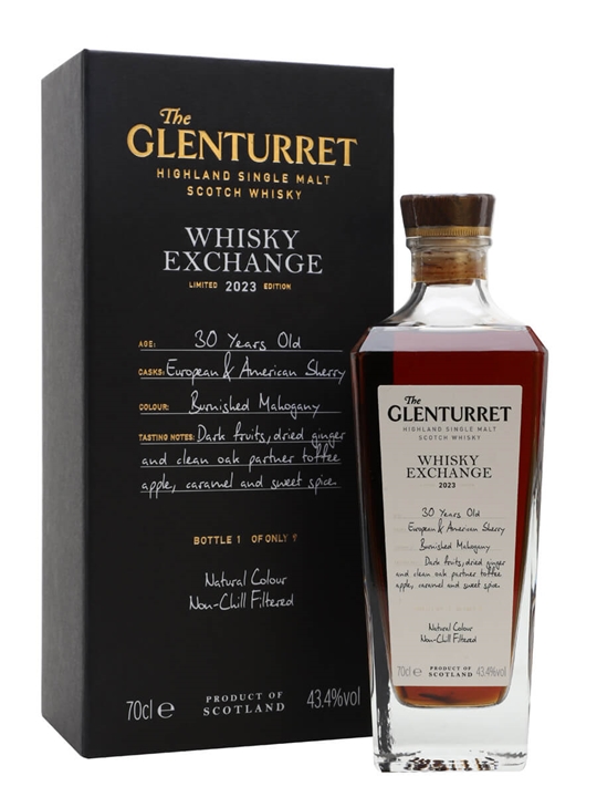 Glenturret 30 Year Old / 2023 Limited Edition for The Whisky Exchange Highland Whisky - Single Malt Review
