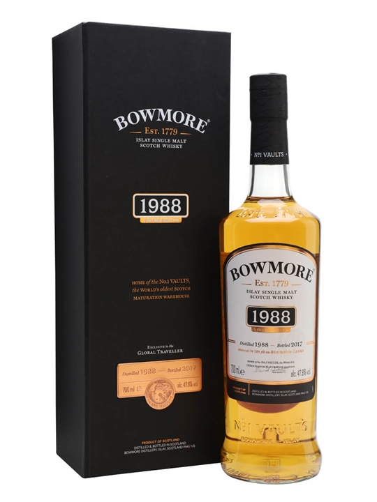 Bowmore 1988 / Bot.2017 Islay Single Malt Scotch Whisky - Single Malt Review