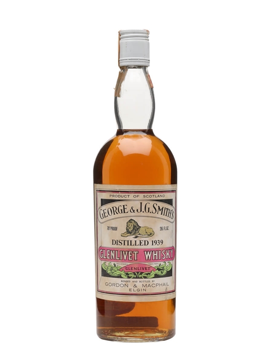 Glenlivet 1939 / Bot.1970s / Gordon & Macphail Speyside Whisky - Speyside Review