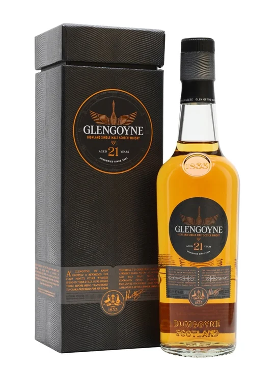 Glengoyne 21 Year Old Sherry Cask / Small Bottle Highland Whisky - Highland Review