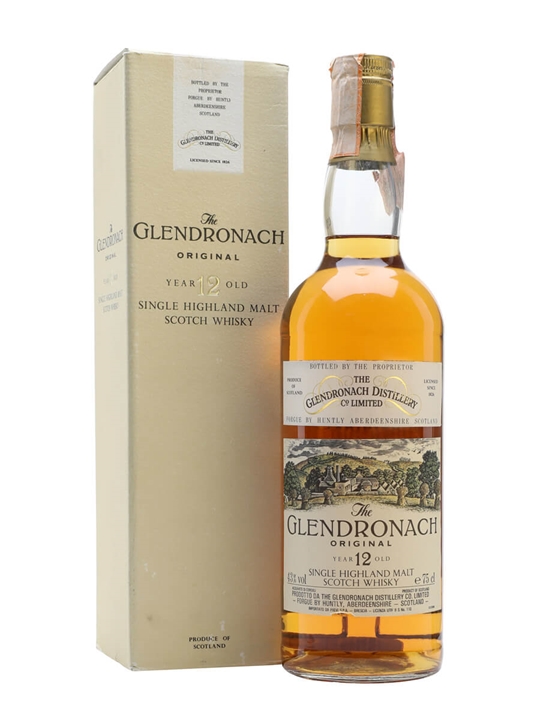 Glendronach 12 Year Old / Original / Previ Import / Bot.1980s Highland Whisky - Single Malt Review