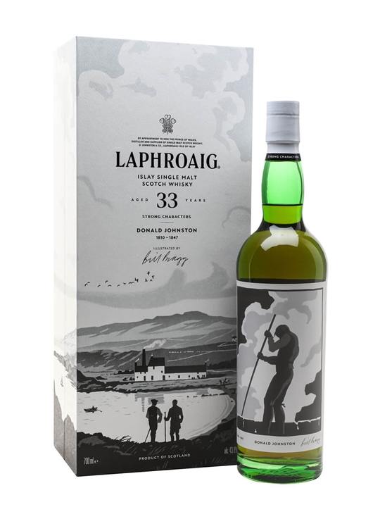 Laphroaig 33 Year Old / Strong Characters: Donald Johnston Islay Whisky - Single Malt Review