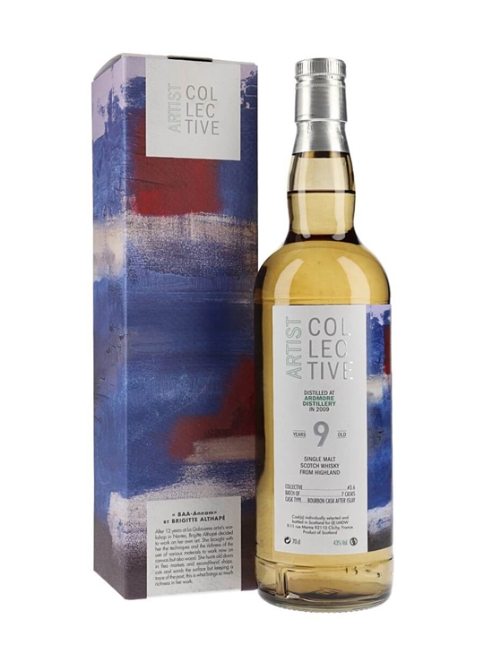 Ardmore 2009 / 9 Year Old / Artist Collective 3 / LMDW Highland Whisky - Single Malt Review