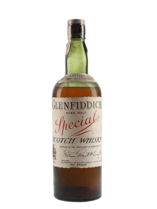 Glenfiddich Special / Bot.1950s Speyside Single Malt Scotch Whisky - Single Malt Review