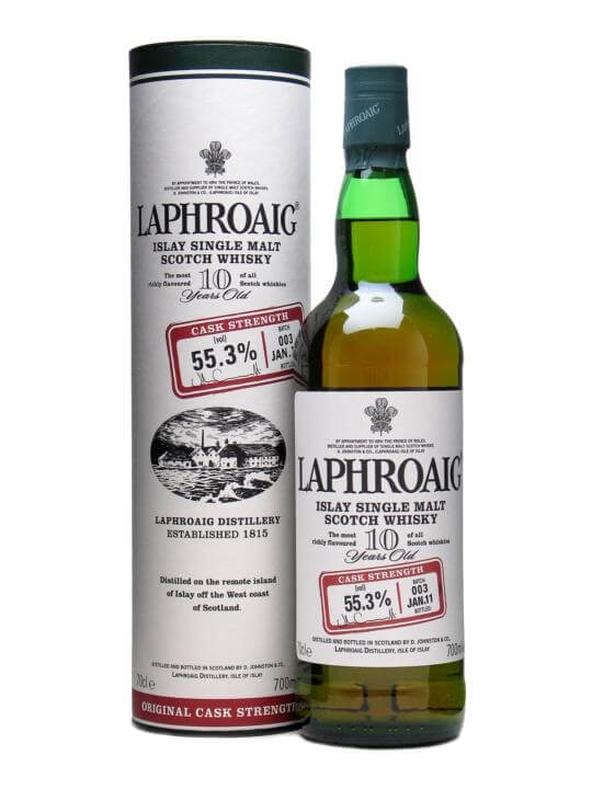 Laphroaig 10 Year Old Cask Strength / Batch 003 / Bot.2011 Islay Whisky - Single Malt Review