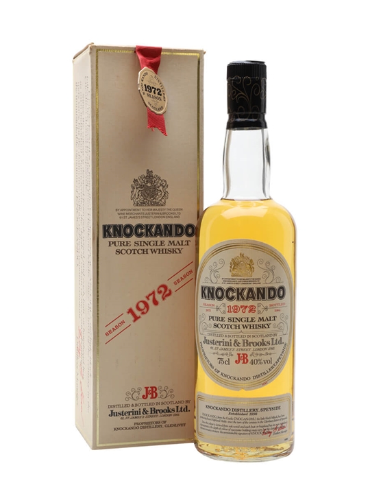 Knockando 1972 / Bot.1984 Speyside Single Malt Scotch Whisky - Single Malt Review