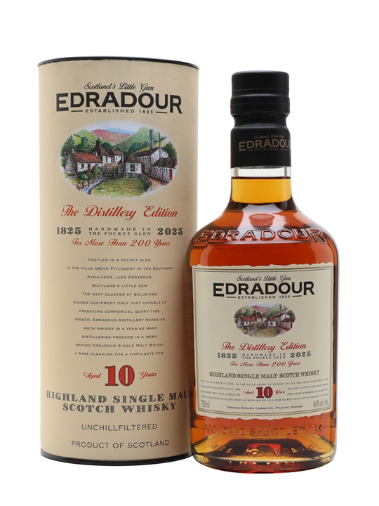 Edradour 10 Year Old Highland Single Malt Scotch Whisky - Single Malt Review