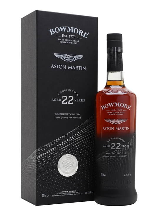 Bowmore 22 Year Old / Aston Martin Masters Selection / 2023 Release Islay Whisky - Islay Review