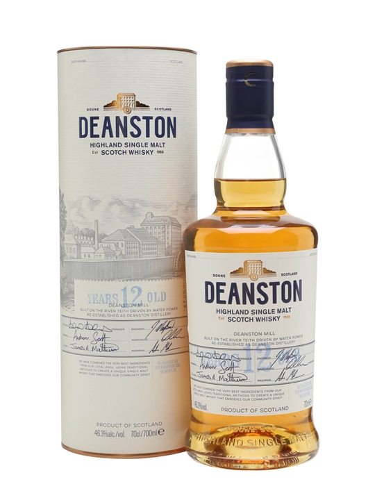 Deanston 12 Year Old / Unchillfiltered Highland Whisky - Single Malt Review