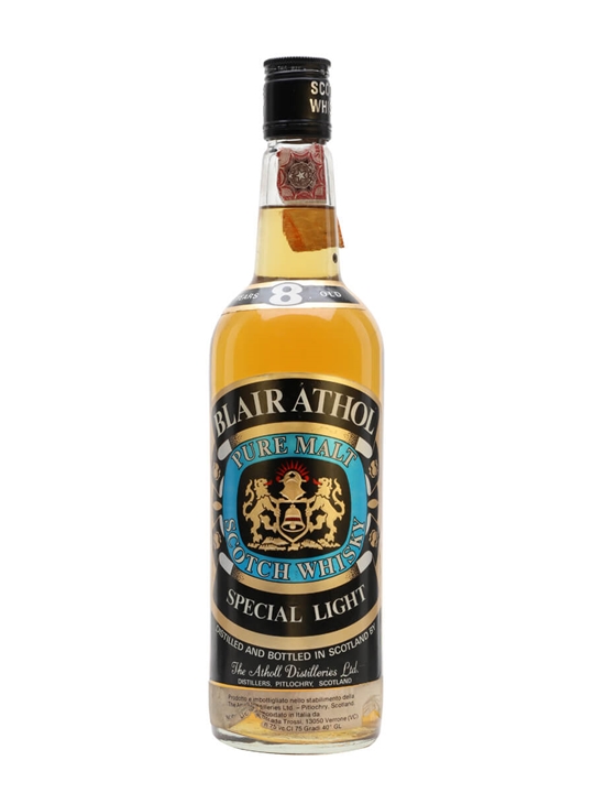 Blair Athol 8 Year Old / Special Light / Bot.1980s Highland Whisky - Highland Review