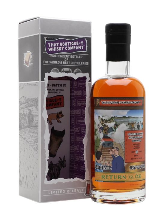 Fleurieu 3 Year Old / Batch 2 / That Boutique-y Whisky Company Single Whisky - Single Malt Review