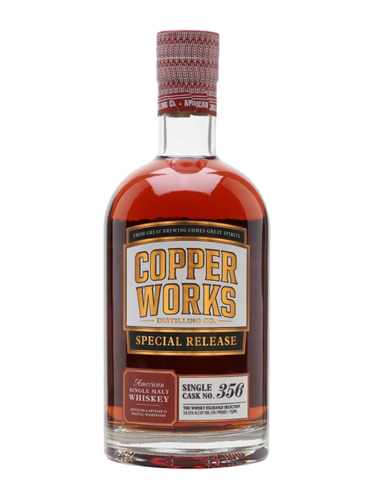 Copperworks American Single Malt Cask 356 / Exclusive to The Whisky Exchange - Single Malt Review