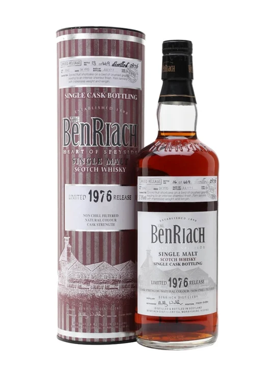 Benriach 1976 / 34 Year Old / Sherry Cask #6942 Speyside Whisky - Speyside Review