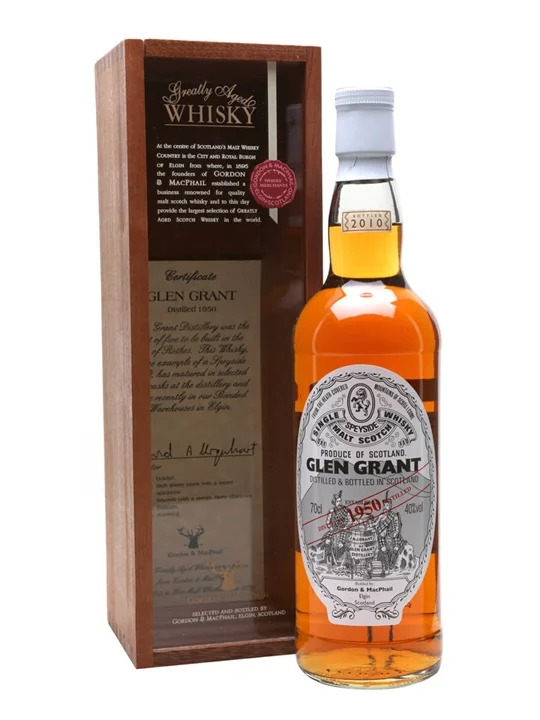 Glen Grant 1950 / 60 Year Old / Gordon & MacPhail Speyside Whisky - Speyside Review