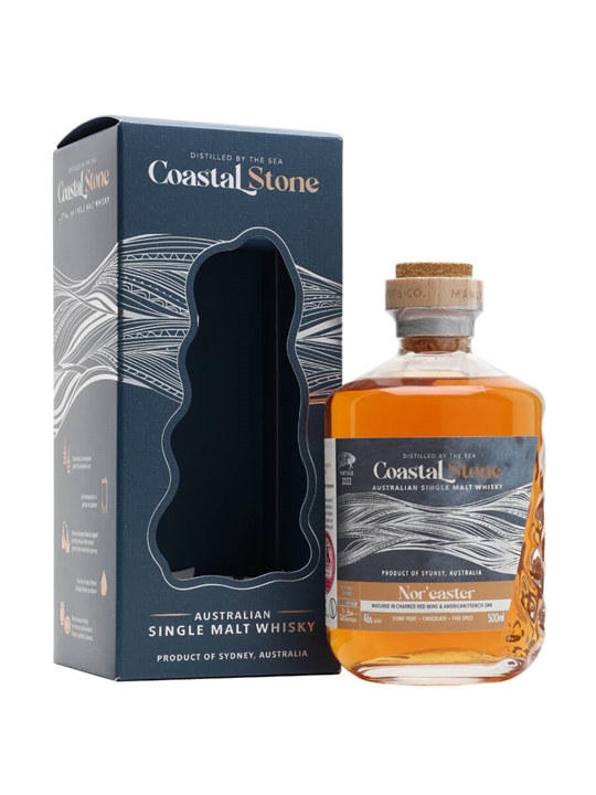 Manly Spirits Coastal Stone Nor'easter Australian Single Malt Whisky - Single Malt Review