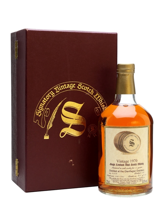 Glen Flagler 1970 / 23 Year Old / Signatory Lowland Whisky - Lowland Review