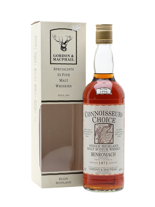 Benromach 1971 / Bot.1994 / Sherry Cask / Connoisseurs Choice Speyside Whisky - Speyside Review