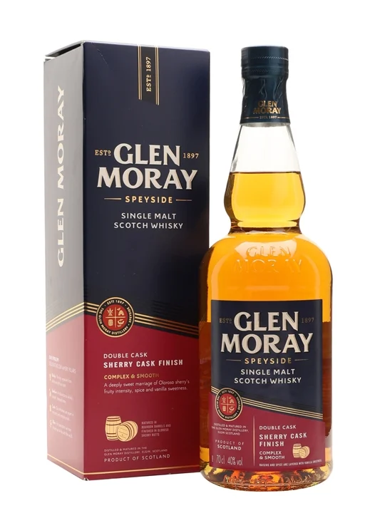 Glen Moray Sherry Cask Finish Speyside Single Malt Scotch Whisky - Single Malt Review