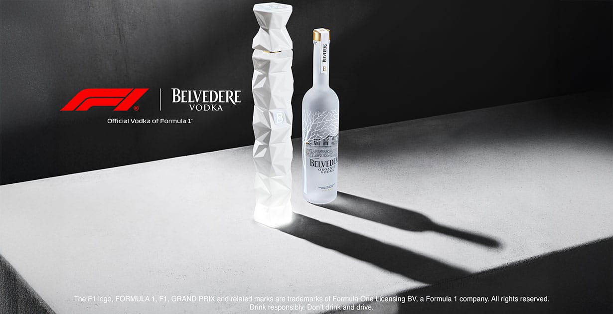 Belvedere Vodka Partners with Formula 1 as Official Vodka for 75th Anniversary Season - American Review