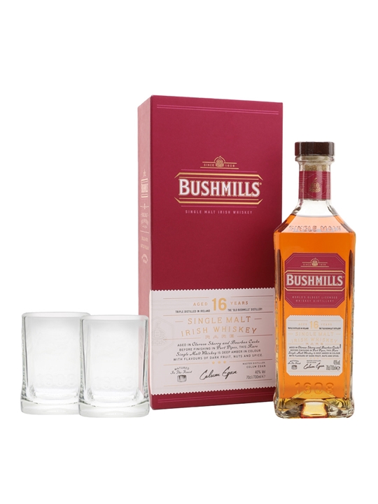 Bushmills 16 Year Old Single Malt Irish Single Malt Whiskey - Single Malt Review