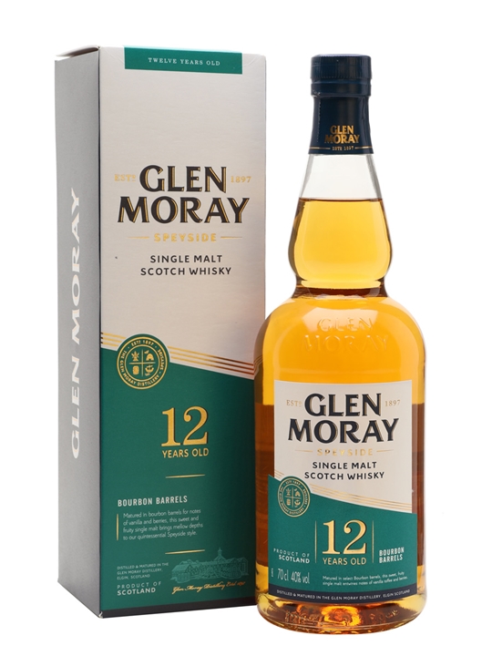 Glen Moray 12 Year Old Speyside Single Malt Scotch Whisky - Single Malt Review
