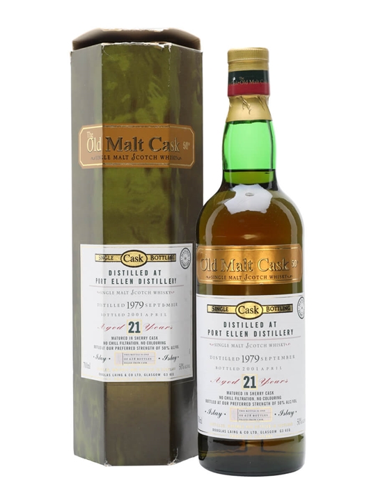 Port Ellen 1979 / 21 Year Old / Sherry Cask / Old Malt Cask Islay Whisky - Islay Review