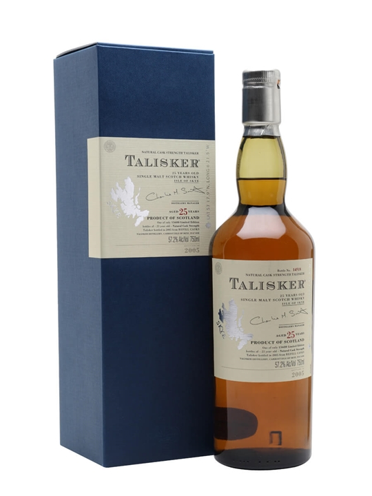 Talisker 25 Year Old / Bot.2005 Island Single Malt Scotch Whisky - Single Malt Review