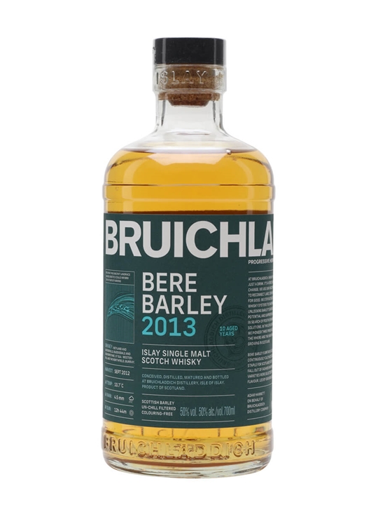 Bruichladdich Bere Barley 2013 Islay Single Malt Scotch Whisky - Single Malt Review