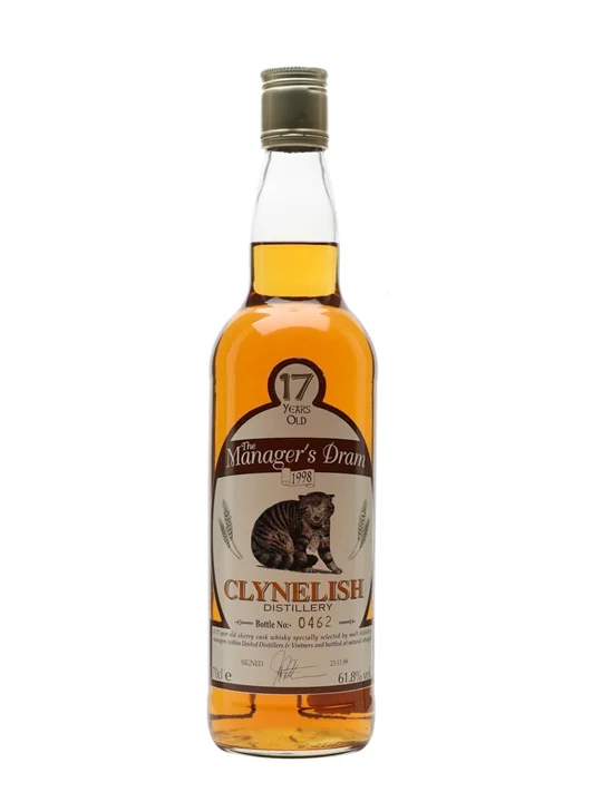 Clynelish 17 Year Old / Bot.1998 / Manager's Dram Highland Whisky - Highland Review