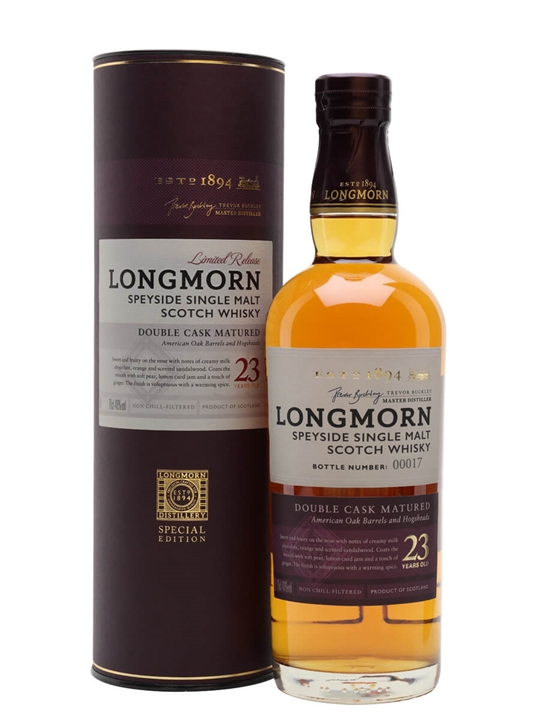 Longmorn 23 Year Old / Secret Speyside Speyside Whisky - Single Malt Review