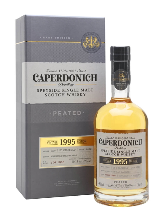 Caperdonich 1995 / 26 Year Old / Peated / Secret Speyside Speyside Whisky - Single Malt Review