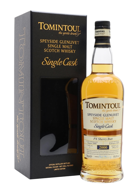 Tomintoul 2000 / 19 Year Old / Sherry Cask Speyside Whisky - Single Malt Review