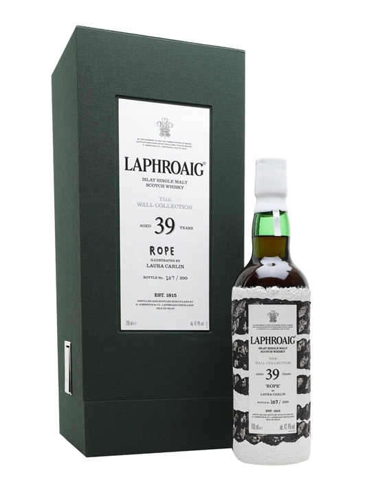 Laphroaig 39 Year Old 'Rope' / The Wall Collection Islay Whisky - Islay Review
