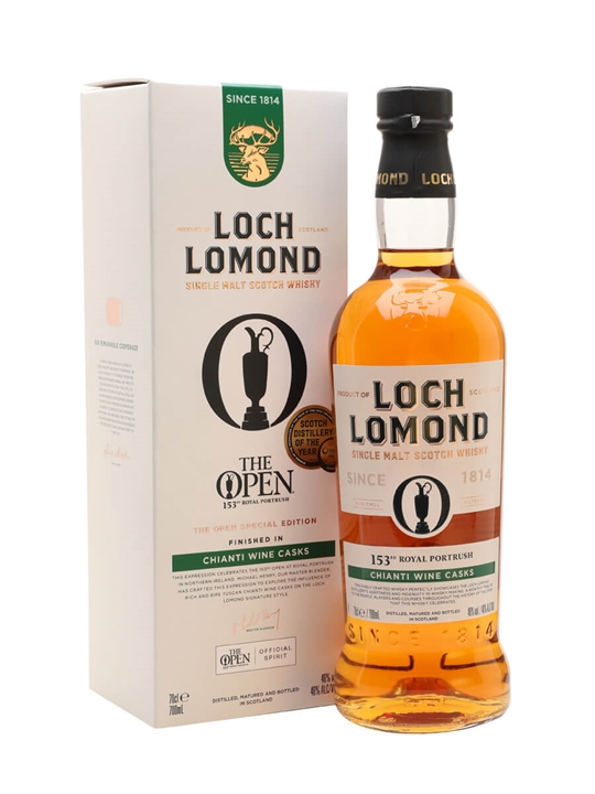 Loch Lomond The Open Special Edition 2025 / Chianti Wine Cask Finish Highland Whisky - Highland Review