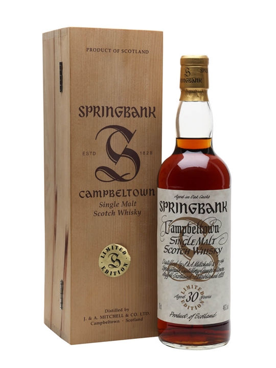 Springbank 30 Year Old / Sherry Cask / Millennium Series Campbeltown Whisky - Campbeltown Review