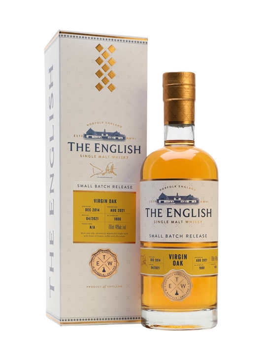 The English 2014 / 6 Year Old / Virgin Oak English Single Malt Whisky - Single Malt Review