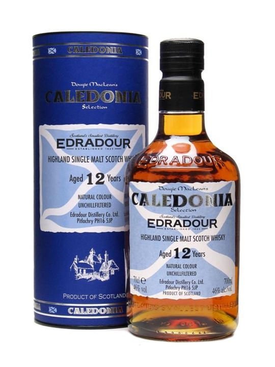 Edradour 12 Year Old / Caledonia Selection / Sherry Cask Highland Whisky - Highland Review