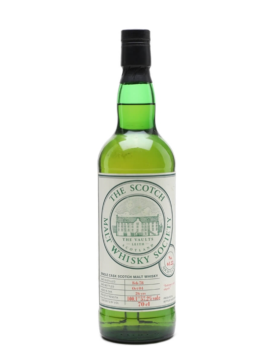 SMWS 61.22 (Brora) / 1978 / 26 Year Old / Intimacy with Angels Highland Whisky - Highland Review