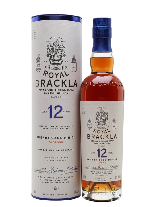 Royal Brackla 12 Year Old / Sherry Finish Highland Whisky - Single Malt Review