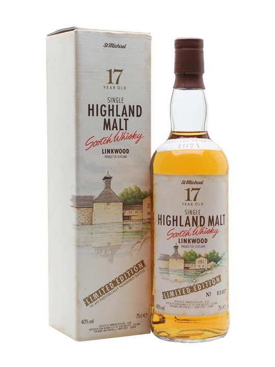 Linkwood 1971 / 17 Year Old / Marks & Spencer Speyside Whisky - Speyside Review