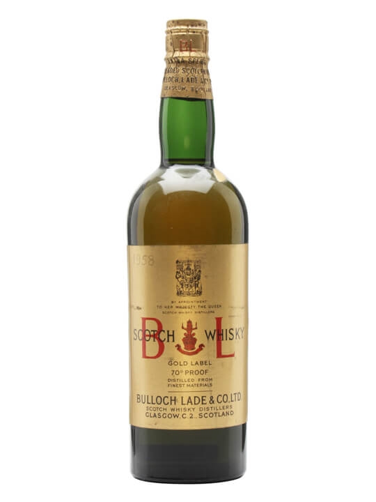 Bulloch Lade's Gold Label / Bot.1950s / Spring Cap Blended Whisky - Blended Review