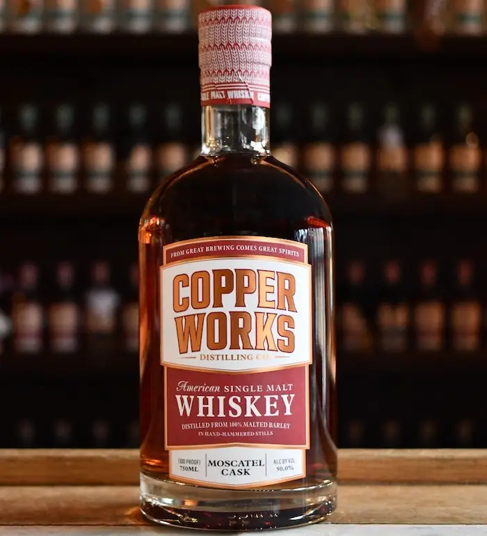 Whiskey Review: Copperworks Moscatel Cask American Single Malt - American Review