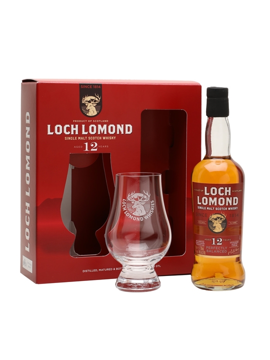 Loch Lomond 12 Year Old / Small Bottle / Glass Set Highland Whisky - Single Malt Review