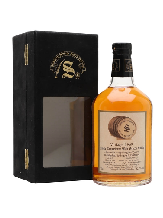 Springbank 1969 / 27 Year Old / Sherry Cask / Signatory Campbeltown Whisky - Campbeltown Review