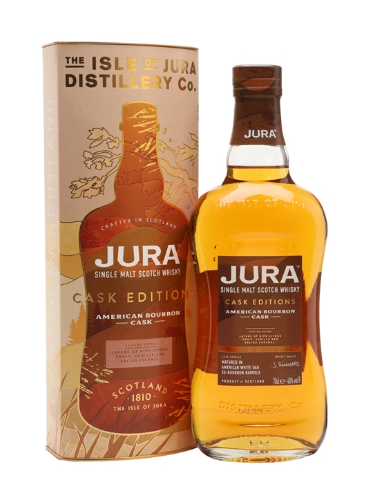 Jura American Bourbon Cask Island Single Malt Scotch Whisky - Single Malt Review